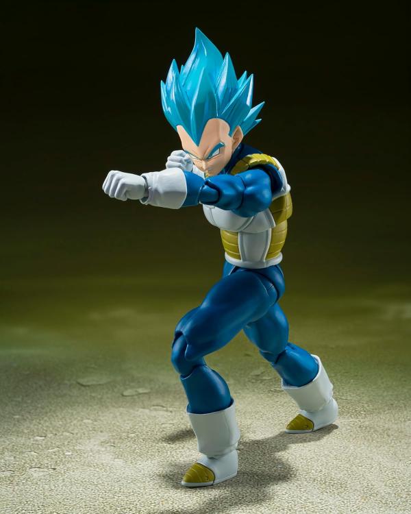 Bandai Sh Figuarts : Dragon Ball Super (Super Saiyan God Vegeta) Figure Pvc 15cm