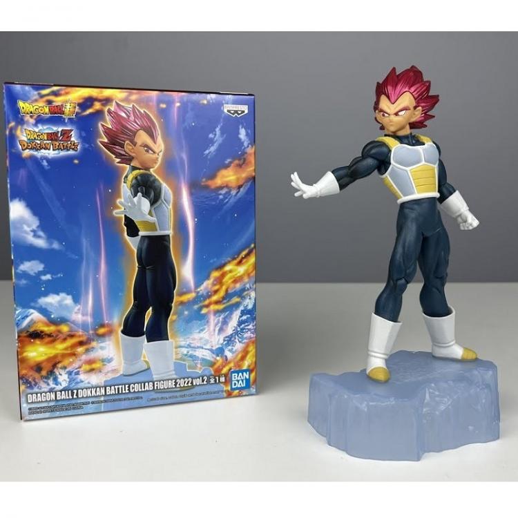 BANPRESTO DRAGON BALL Z DOKKAN BATTLE VOL 2 2022 FIGURE - VEGETA STATUA BANDAI