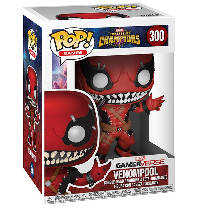 Funko Pop! Games Marvel Contest Of Champions - Venompool (300) Vinyl Figure 9Cm
