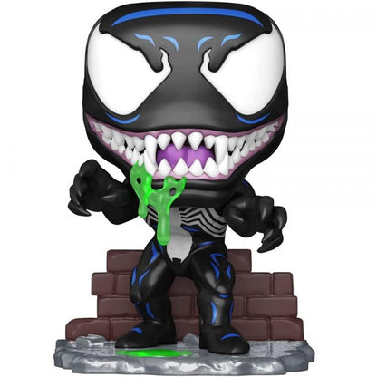Funko Pop ! Comic Cover Marvel - Venom (10) G.I.T.D Vinyl Figure Da Collezione