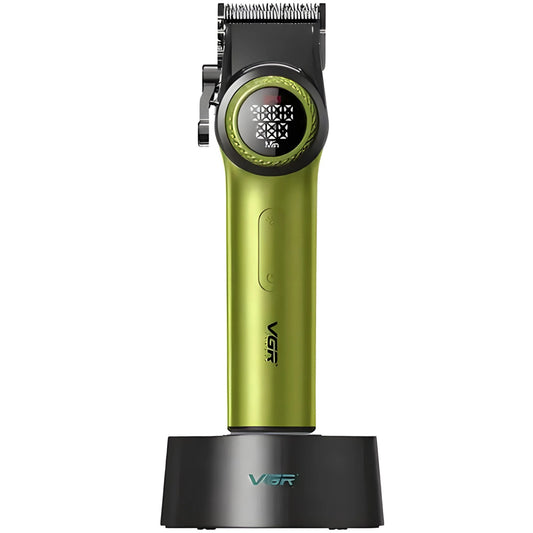 Vgr Salon Series V-001 Rasoio Tagliacapelli Professionale Clipper Barba (Verde)