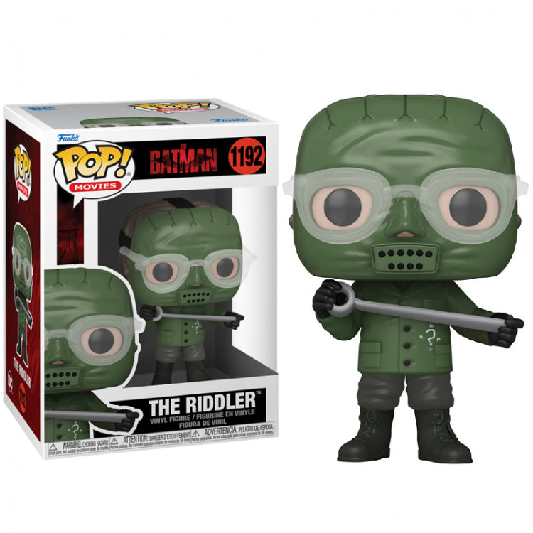 Funko Pop Dc Comics The Batman (2022) - 1192 The Riddler Vinyl Figure Statuetta