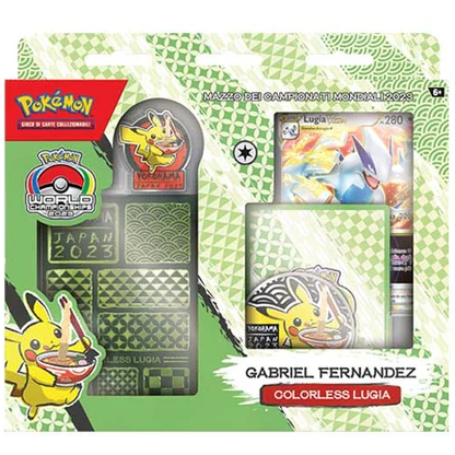 Pokémon Mazzo Dei Campionati Mondiali Gcc 2023 (Gabriel Fernandez) Lugia - Ita