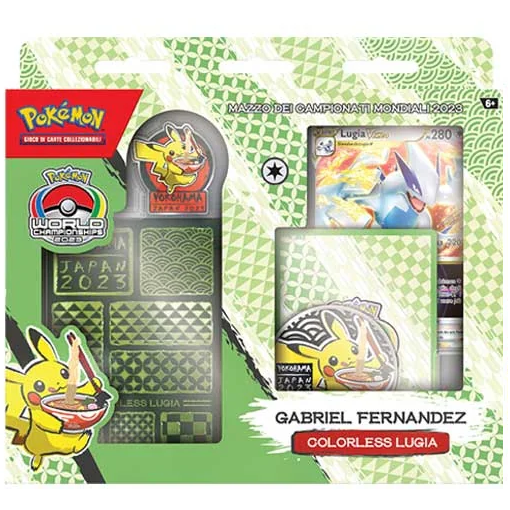Pokémon Mazzo Dei Campionati Mondiali Gcc 2023 (Gabriel Fernandez) Lugia - Ita