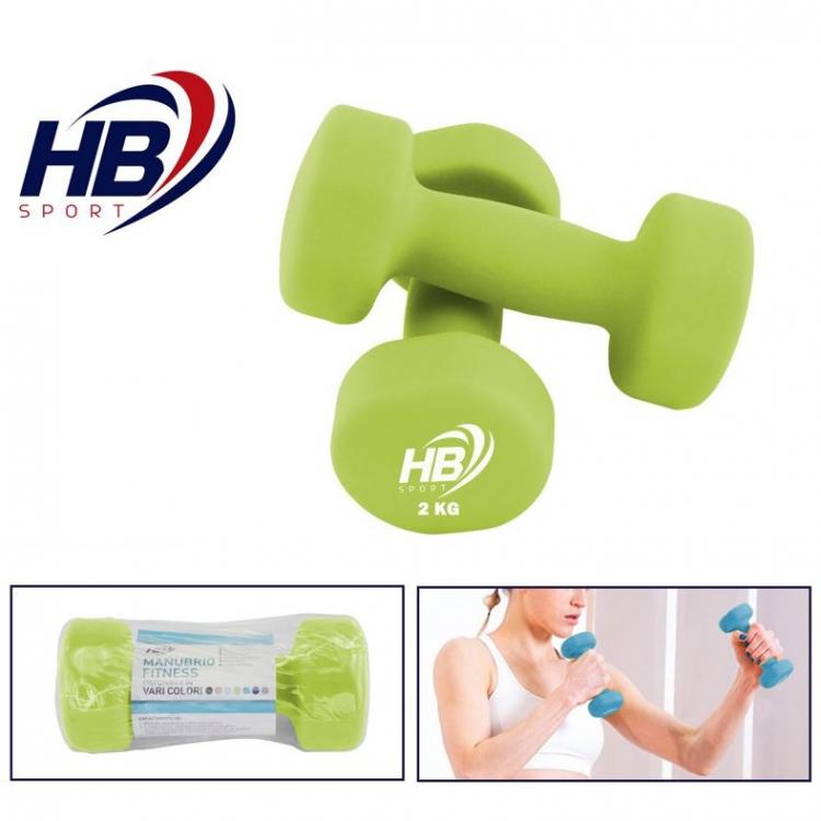 Manubrio Neoprene Bilanciere Manubri Pesi Aerobica Palestra Bodybuilding | 2 Kg