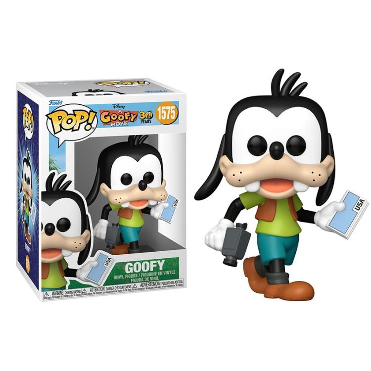 Funko Pop ! Disney Movie Goofy - (1575) Goofy Goof Statuetta Figure Pippo 9Cm