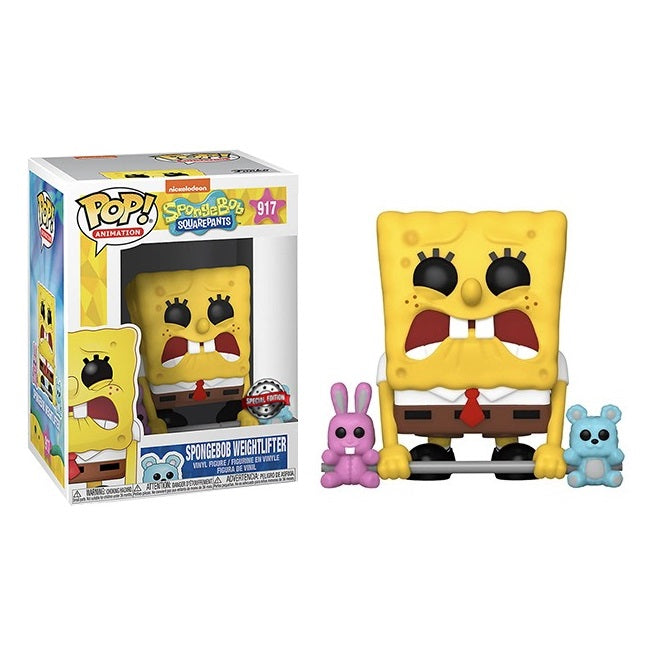 Funko Pop! Animation Spongebob Squarepants (917) Spongebob Weightlifter Special