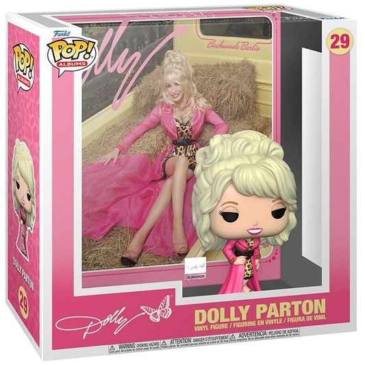 Funko Pop ! Albums Rocks - (29) Dolly Parton Backwoods Barbie Bobble Head Figure