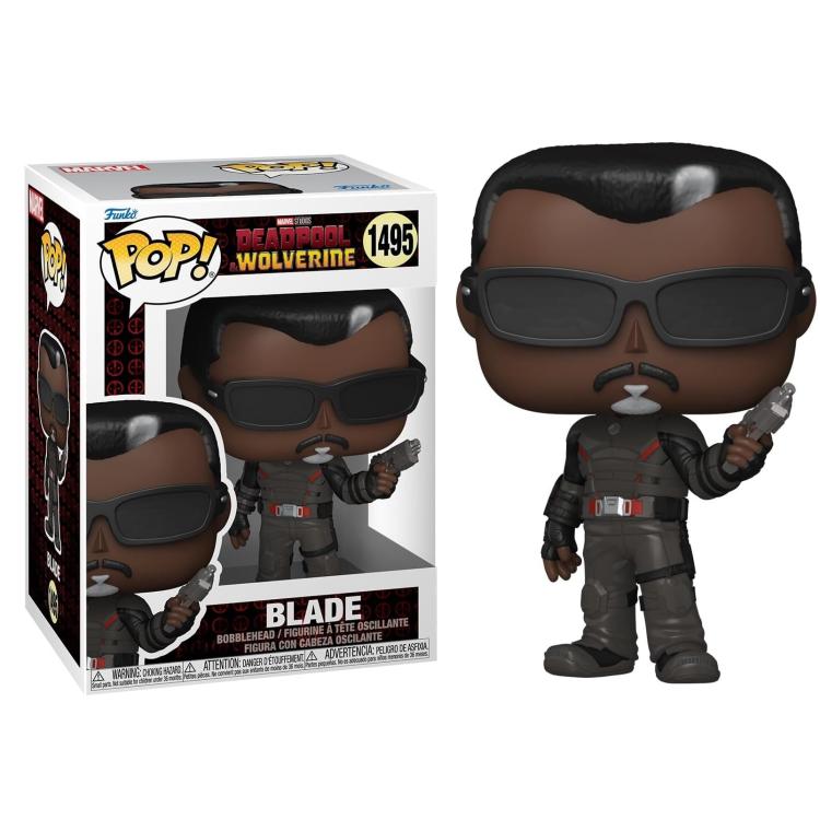 Funko Pop ! Marvel Studios - Deadpool & Wolverine (1495) Blade Vinyl Figure 9Cm