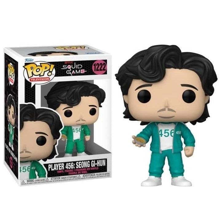 Funko Pop ! Television Squid Game - (1222) Player 456 Seong Gi-Hun Figure 9Cm