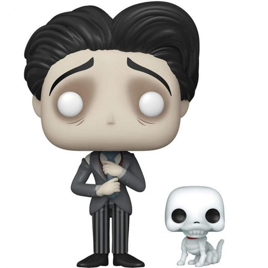 Funko Pop ! Movies La Sposa Cadavere - (986) Victor W/ Scraps Corpse Bride 9Cm