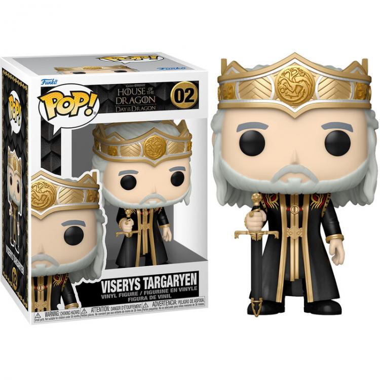 Funko Pop ! Game Of Thrones House Of The Dragon - Viserys Targaryen (02) Figure