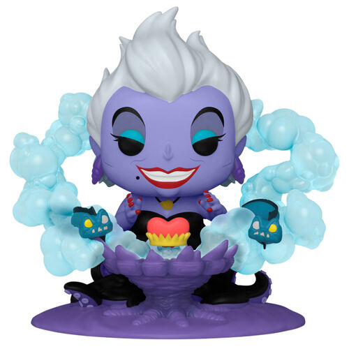 Funko Pop ! Disney Villains - Ursula On Throne (1089) Vinyl Figure 15 Cm Mermaid