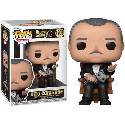 Funko Pop ! Movies The Godfather 50Th - Vito Corleone (1200) Figure Il Padrino