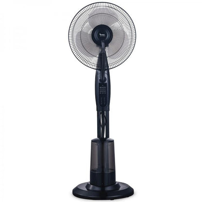 Ventilatore A Colonna Nebulizzatore Acqua Timer Digitale Umidificatore Piantana