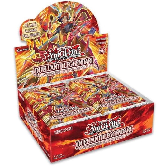 Yu-Gi-Oh! (Duellanti Leggendari Vulcano Brucianimo) Box Display 36 Buste Tcg Ita