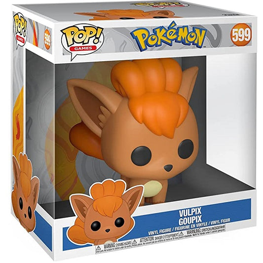 Funko Pop Games Pokemon - Vulpix Goupix (599) 25 Cm Vinyl Figure Da Collezione