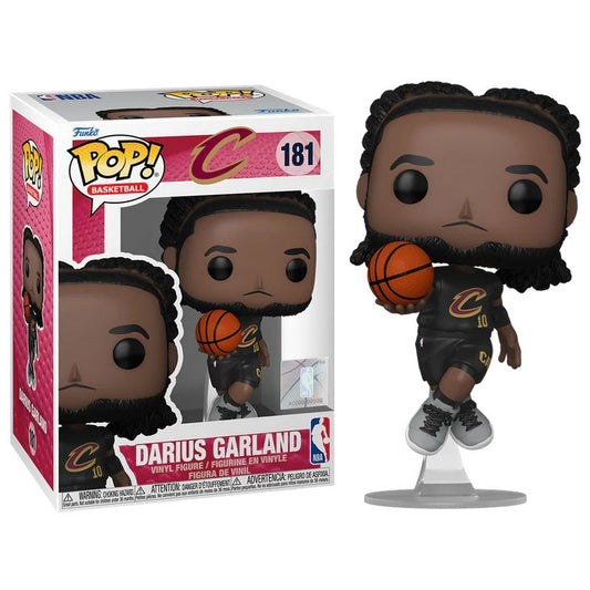 Funko Pop ! Basketball Nba Cleveland Cavaliers - (181) Darius Garland Figure 9Cm