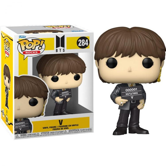 Funko Pop ! Rocks Bts Series 3 - V (284) Vinyl Figure Boy Band Da Collezione