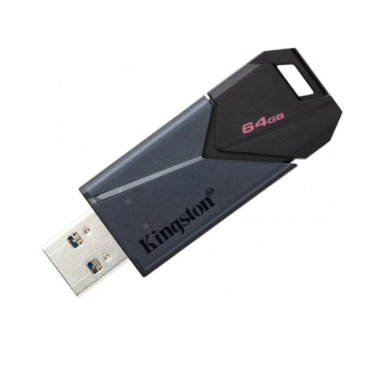 Kingston Pendrive Dtxon/64Gb Usb 3.2 Gen1 Nero/Blu Pc Pennetta Chiavetta Memoria