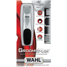 Wahl Regolabarba + Kit Accessori Groomsman Cordless Rasoio Batterie Incluse 9906