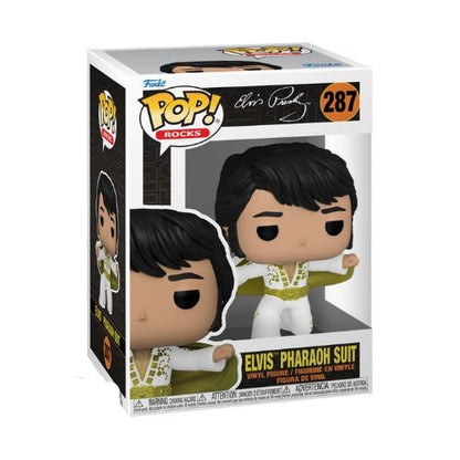 Funko Pop ! Rocks - (287) Elvis Presley Pharaoh Suit Vinyl Figure 9Cm King Rock