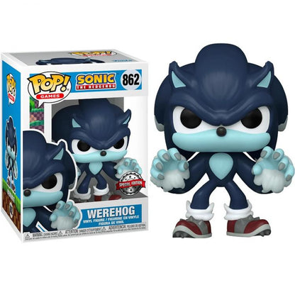 Funko Pop Games Sonic The Hedgehog - Werehog (862) Special Edition Vinyl Figure