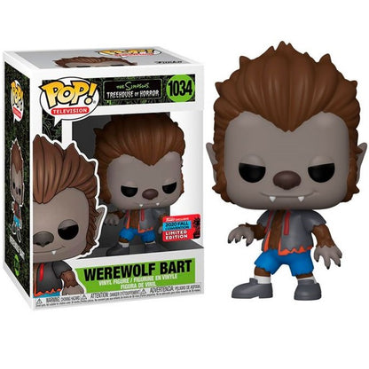 Funko Pop ! Television The Simpsons - Werewolf Bart (1034) Limited Edition 2020