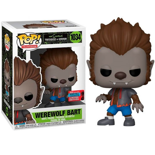 Funko Pop ! Television The Simpsons - Werewolf Bart (1034) Limited Edition 2020