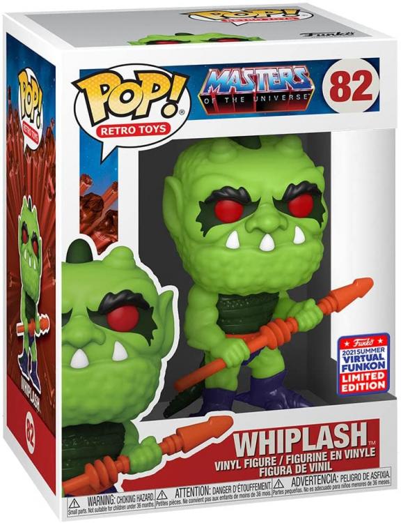 Funko Pop ! Masters Of The Universe Whiplash (881) Limited Edition Virtual 2021