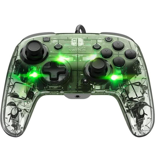 Pdp Controller Deluxe+ Audio Wired Nintendo Switch Afterglow Prismatic Pad Led