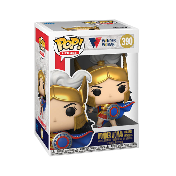 Funko Pop Heroes Dc Wonder Woman 80Th 390 Wonder Woman Challenge Of The Gods