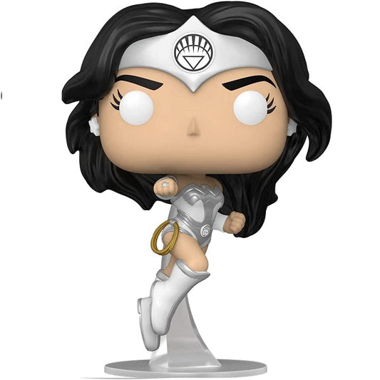 Funko Pop Heroes Dc Wonder Woman 80Th 423 Wonder Woman White Lantern Vinyl Nuovo