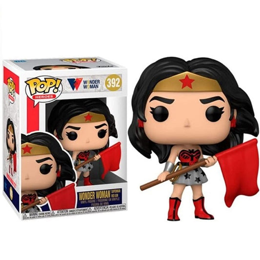 Funko Pop Heroes Dc Wonder Woman 80Th 392 Wonder Woman Superman:Red Son Vinyl