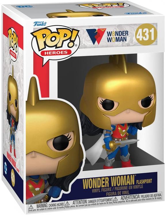 Funko Pop Heroes Wonder Woman - Wonder Woman Flashpoint (431) 80Th Vinyl Figure