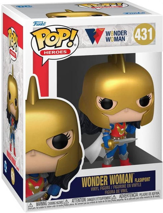 Funko Pop Heroes Wonder Woman - Wonder Woman Flashpoint (431) 80Th Vinyl Figure