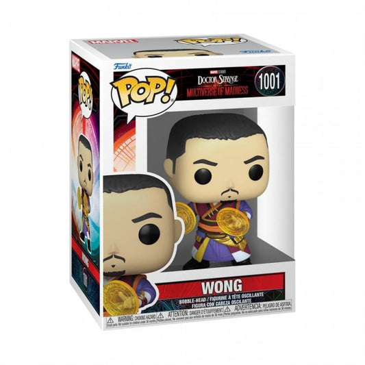 Funko Pop Marvel Studios Doctor Strange 2 (1001) Wong - Vinyl Figure Collezione