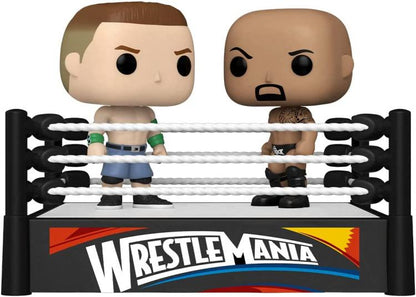 Funko Pop Wwe John Cena And The Rock 2 Pack Wrestlemania Vinyl Figure Wrestling