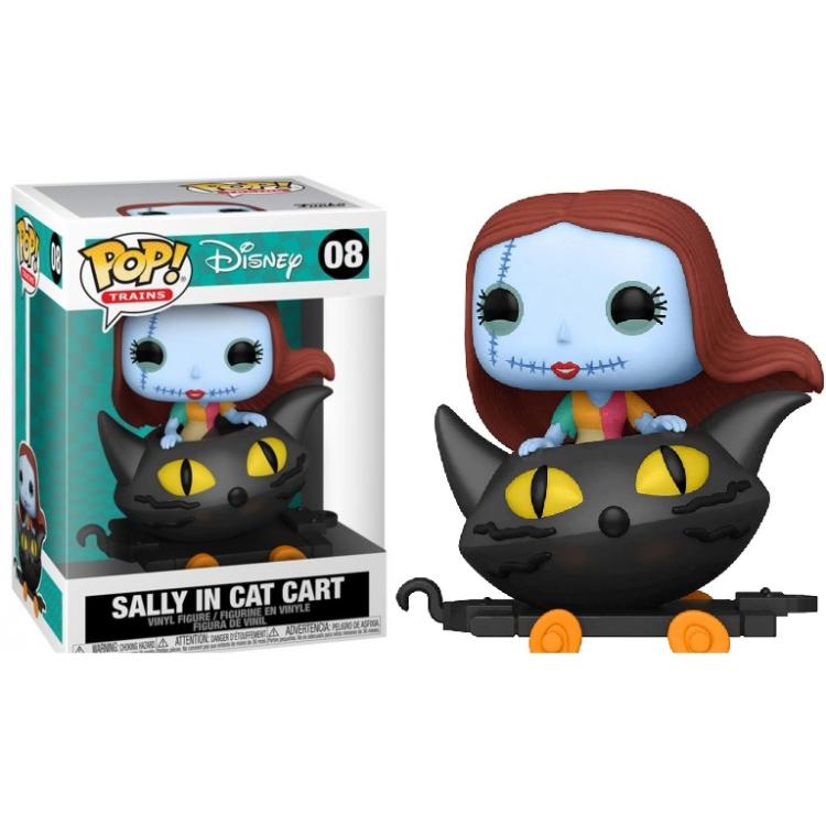 Funko Pop ! Disney - Night Before Christmas (08) Sally In Cat Cart - Figure 9Cm
