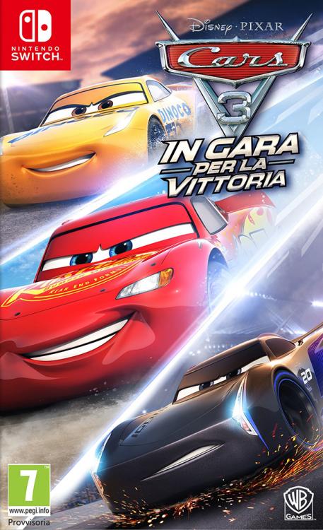 CARS 3: IN GARA PER LA VITTORIA NINTENDO SWITCH ITALIANO GIOCO DISNEY CAR NUOVO