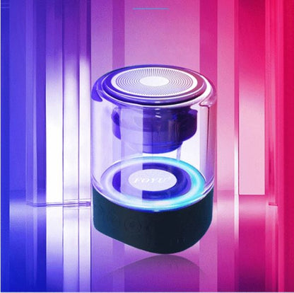CASSA SPEAKER BLUETOOTH TWS COPPIA CASSE MAGNETICA LED STEREO PORTATILE -FO-Y22