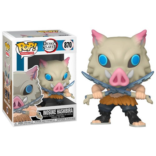 Funko Pop ! Animation Demon Slayer -Inosuke Hashibira (870) Figure Vinyl 9Cm