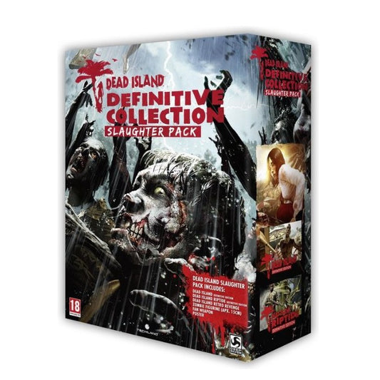 DEAD ISLAND DEFINITIVE COLLECTION SLAUGHTER PACK EDITION PLAYSTATION 4 NUOVO