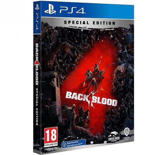 BACK 4 BLOOD SPECIAL EDITION PS4 VIDEOGIOCO PLAY STATION 4 GIOCO ITALIANO PS5
