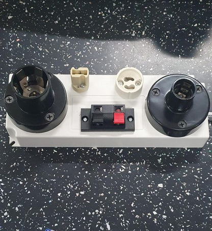 Tester Prova Lampadine Da Banco Attacco E14 E27 Gu10 G9 Test Luci A Interruttore