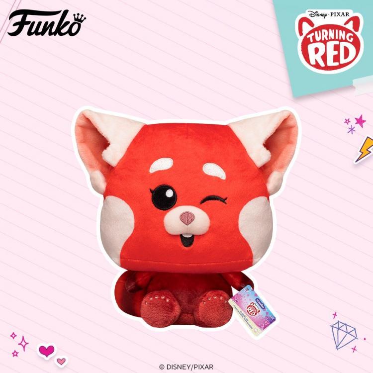 Funko Pop Peluche Turning Red - Red Panda Rei Cartone Panda Rosso 17 Cm