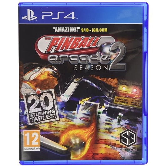 Pinball Arcade : Season 2 Ps4 Videogioco Playstation 4 Eu Italiano Nuovo