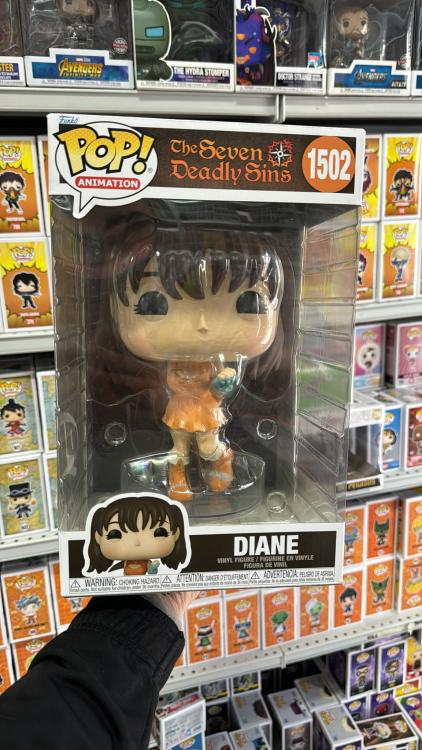 Funko Pop ! Animation Seven Deadly Sins S2 (1502) Diane Vinyl Figure 25Cm