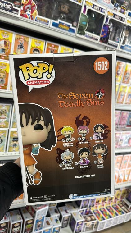 Funko Pop ! Animation Seven Deadly Sins S2 (1502) Diane Vinyl Figure 25Cm