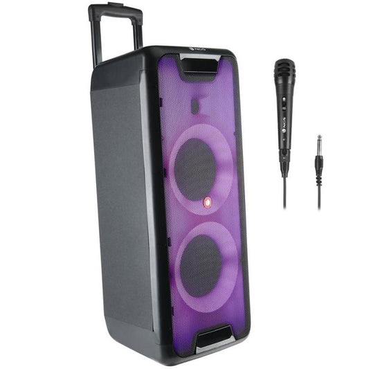 Ngs Cassa Portatile Ricaricabile 300W Wild Trolley Bluetooth Tws Rgb + Microfono